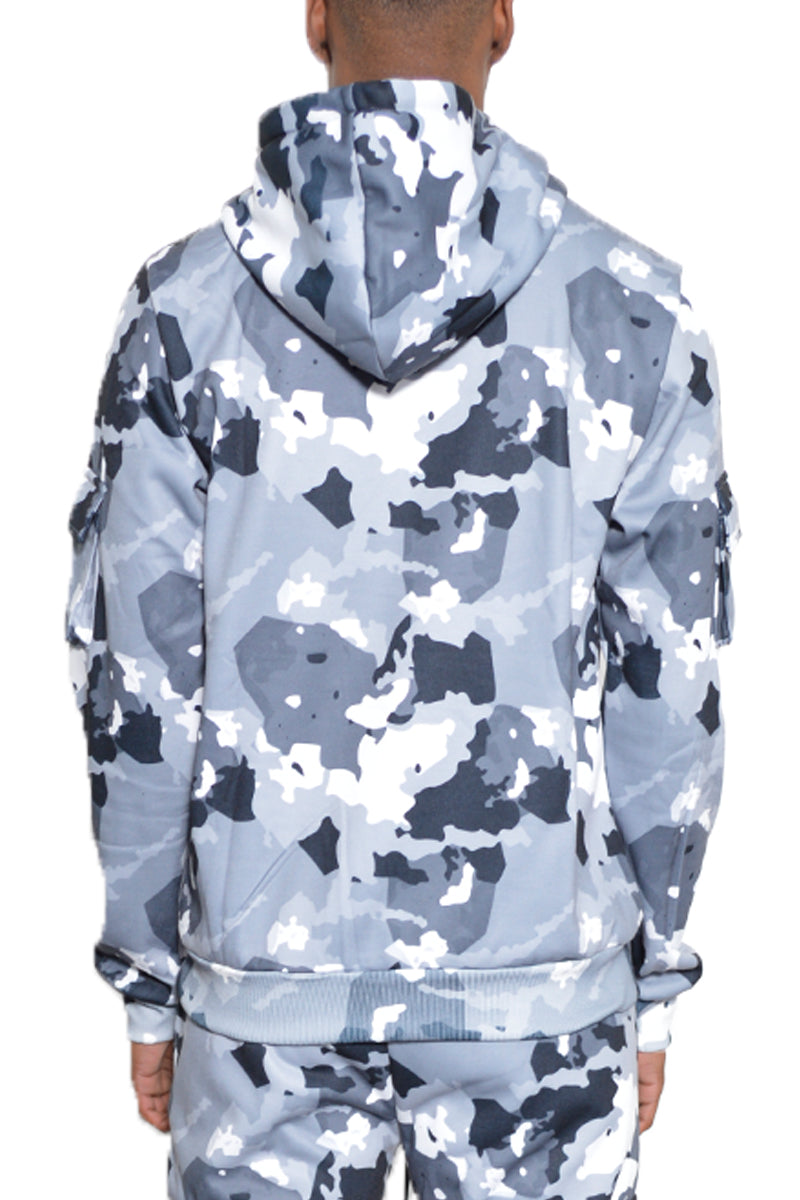 Camo Pullover Hoodie