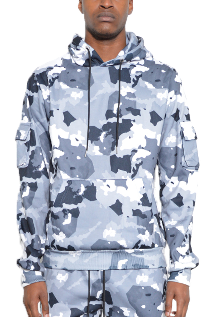 Camo Pullover Hoodie