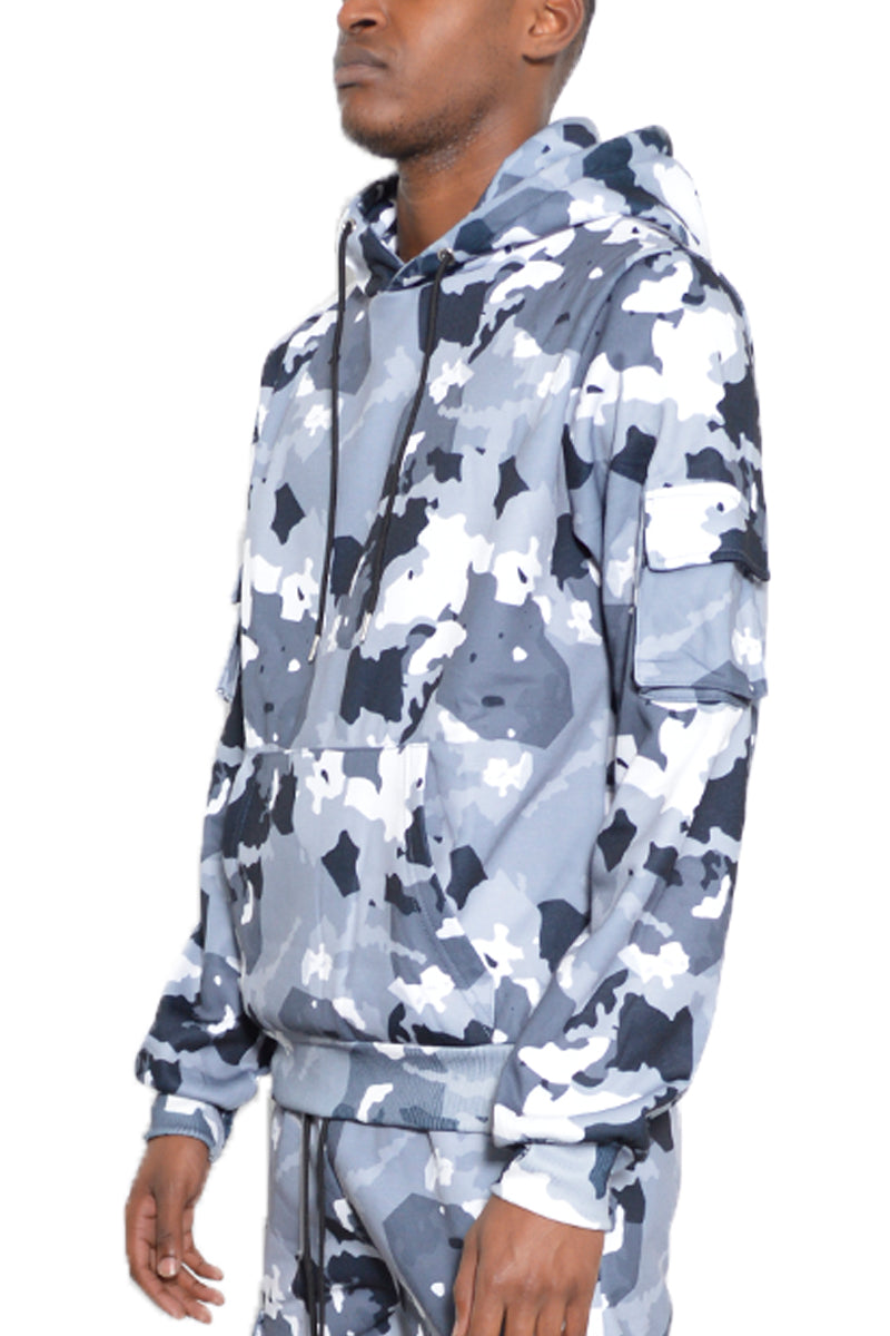 Camo Pullover Hoodie