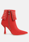 Kolara Studded Foldover Boots-0
