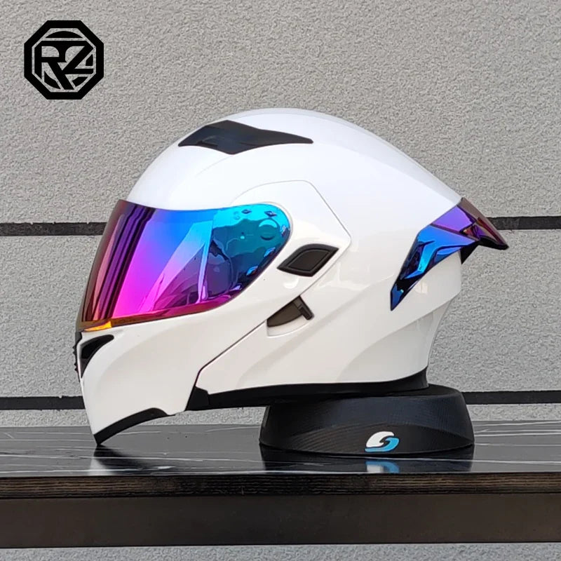 Double Lens Flip-Up Helmet