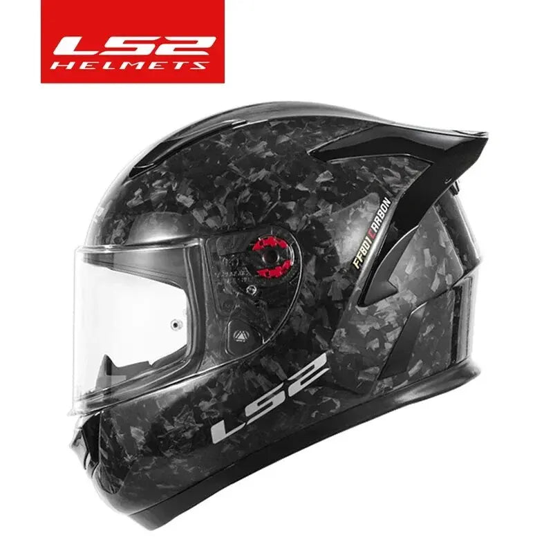 Carbon Shield Motorcycle Helmet