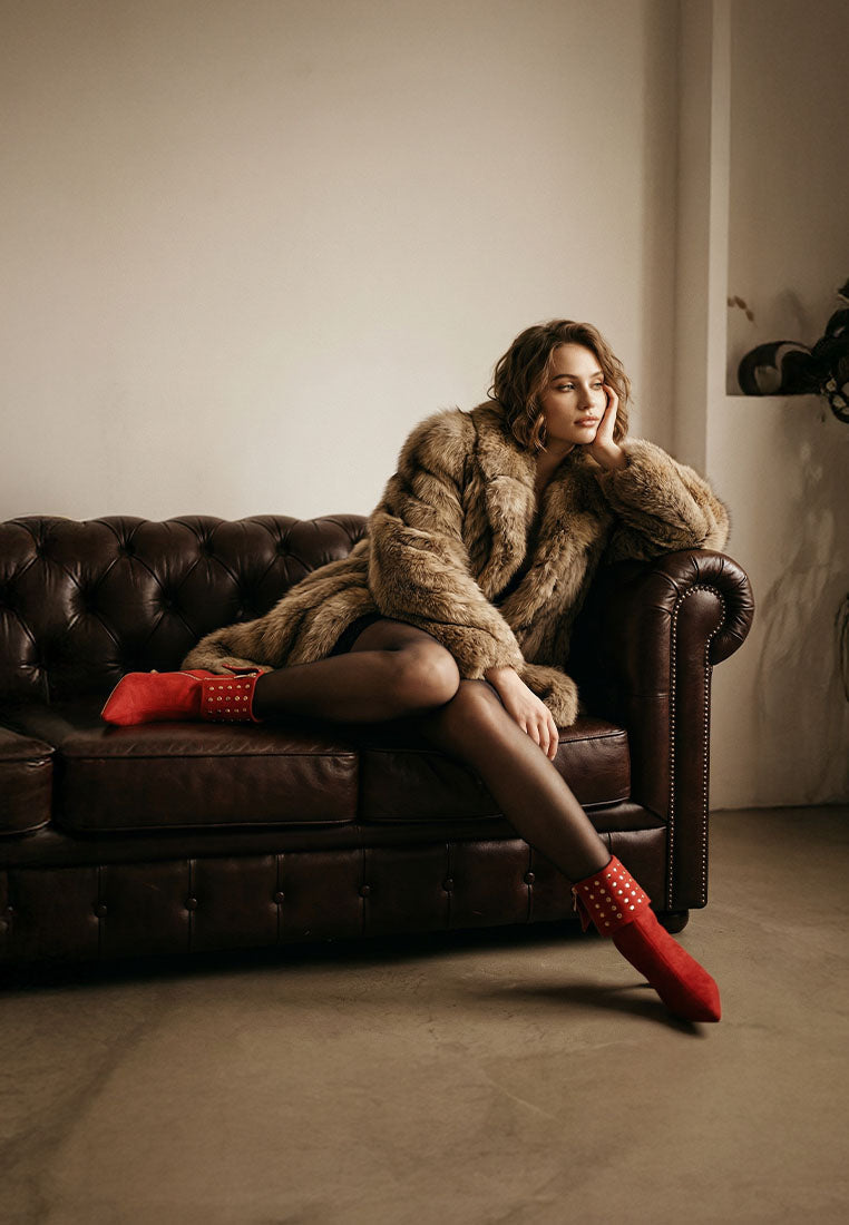 Kolara Studded Foldover Boots-1