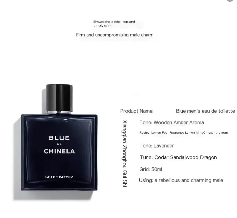 Long-lasting Fresh Men's Fragrance Eau de Toilette